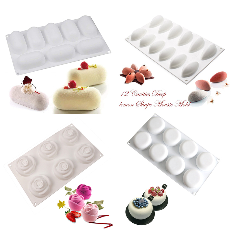 Candle Supplies Eu - Mousse Cake Silicone Mold Onion Flower