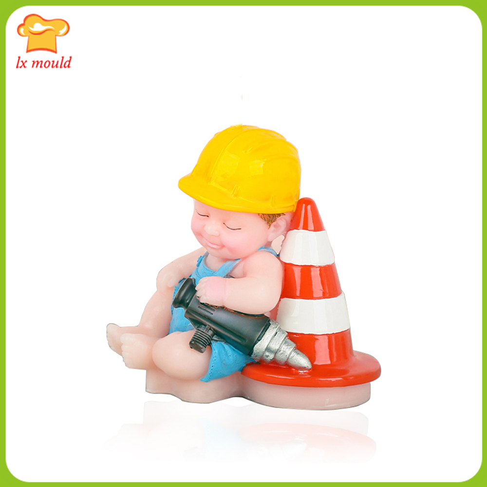 Candle Supplies Eu - 3D Baby Engineering Silicone Cake Mold