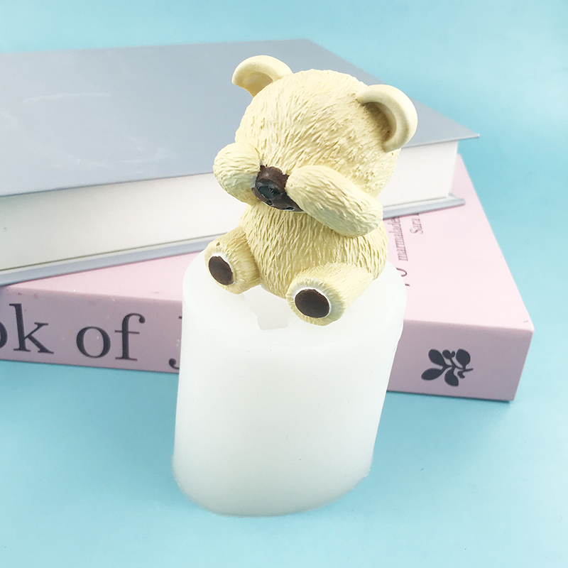 Blindfolded little bear Silico - Candle Supplies Eu recension och pris