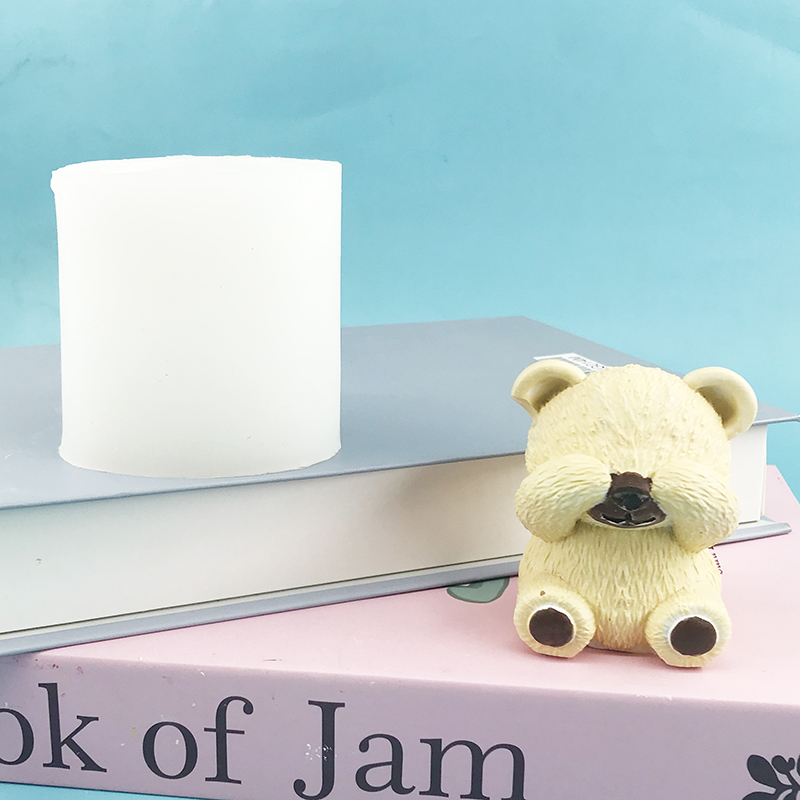 Blindfolded little bear Silico - Candle Supplies Eu recension och pris