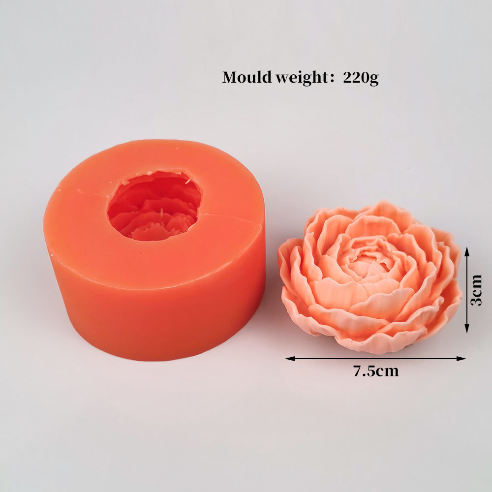 Peony Flower Candle Mold Manua - Candle Supplies Eu recension och pris