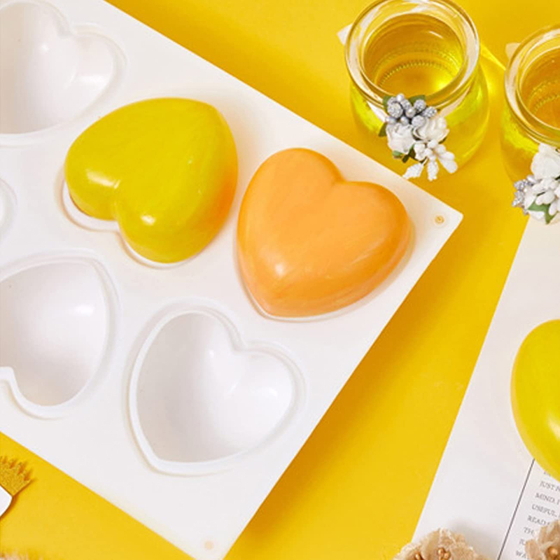 3D Mousse Cake Baking Mold Hea - Candle Supplies Eu recension och pris