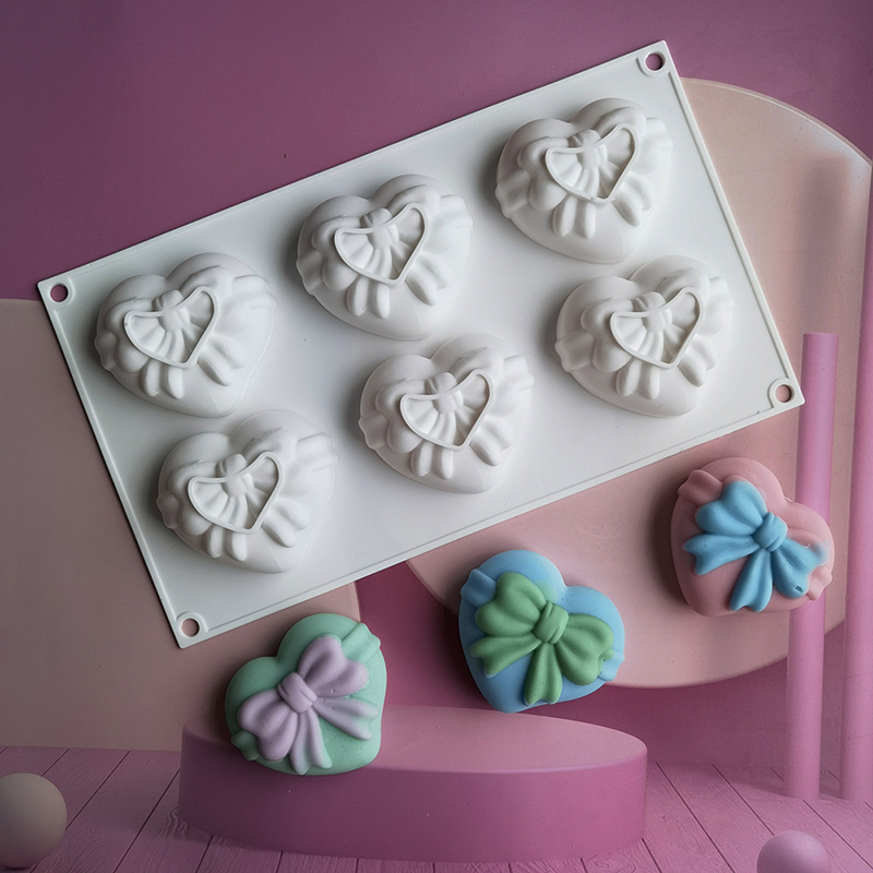 Heart Silicone Mold For Soap M - Candle Supplies Eu recension och pris
