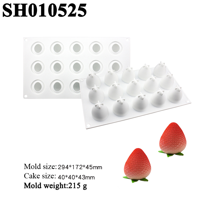 Meibum Strawberry Design Silic - Candle Supplies Eu recension och pris