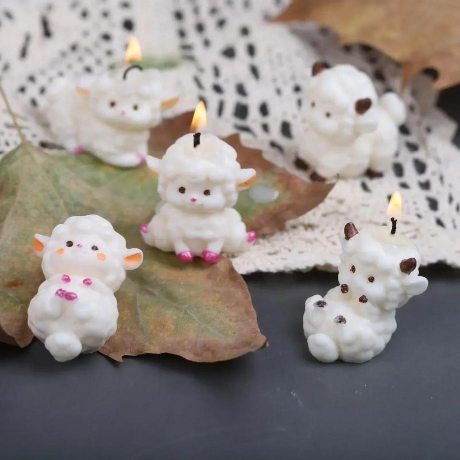 Creative Cartoon Sheep Silicon - Candle Supplies Eu recension och pris